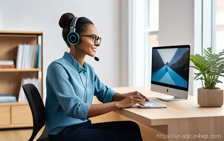 고객 중심의 서비스화 사례 - **Prompt 2: The Delight of a Personalized Experience**
    A close-up, warm-toned shot of a person's...